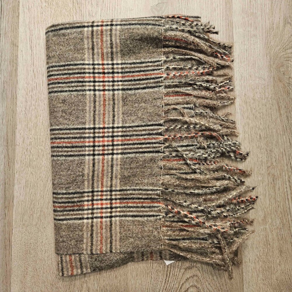 Vernacular Plaid Scarf | Academia Preppy Tartan Fall Accessory - NWT